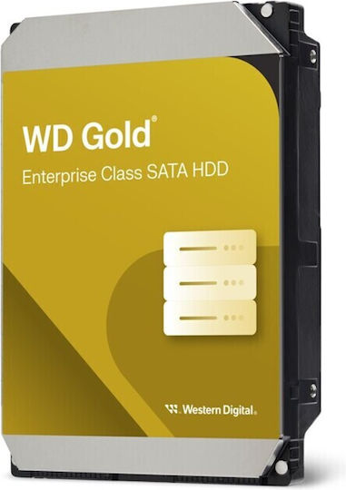 Western Digital Gold 4TB HDD Hard Drive 3.5" SATA III 7200rpm with 256MB Cache for NAS / Server WD4004FRYZ