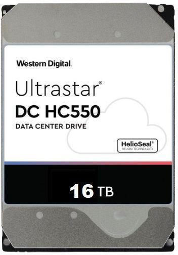 Western Digital Ultrastar DC HC550 16TB HDD Σκληρός Δίσκος 3.5" SAS 3.0 7200rpm με 512MB Cache για Desktop 0F38357