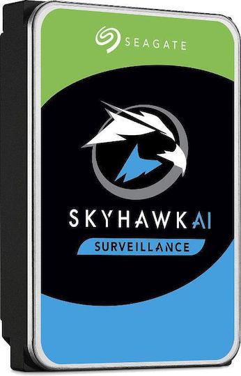 Seagate SkyHawk AI 12TB HDD Σκληρός Δίσκος 3.5" SATA III 7200rpm με 512MB Cache για Server ST12000VE003