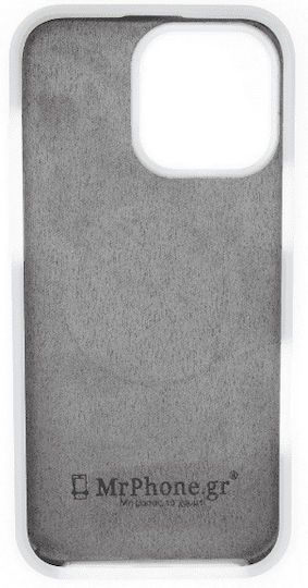 Handyhülle iPhone 14 Pro Max Magsafe Jelly Silikon Grau