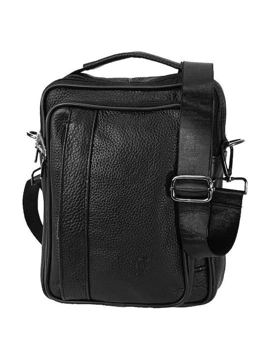 Geantă de Umăr / Tip Crossbody Neagră pentru Bărbați