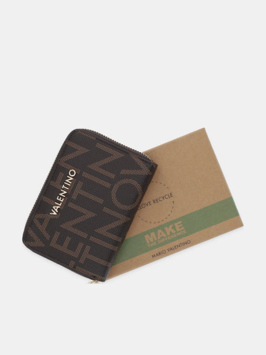 Small Women's Coin Wallet Dark Brown