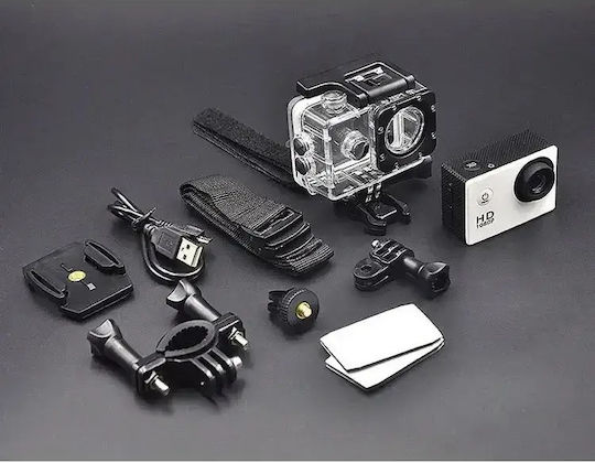 QY-09K Action Camera HD (720p) Υποβρύχια (με Θήκη) και Wi-Fi Μαύρη