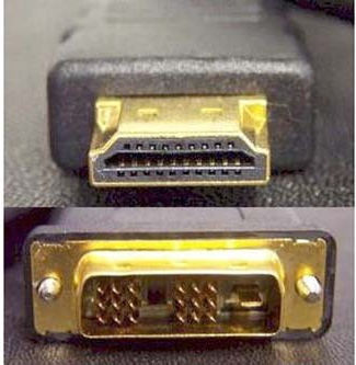 Dvi 18+1 M Hdmi M Видео Кабел 3м Позлатени Конектори Черен Blister Logo