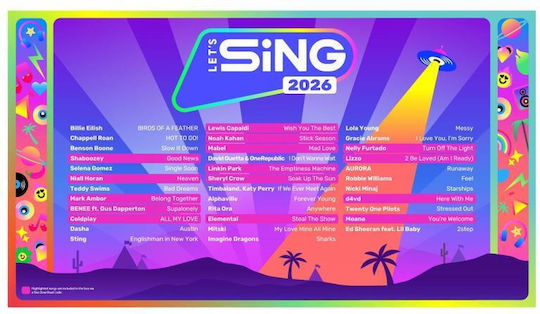 Let's Sing 2026 [+2 Mic] PS5 Game