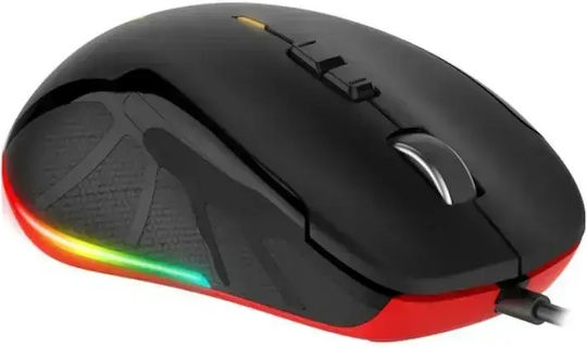 Indena G-536-E RGB Gaming Ποντίκι 6400 DPI Μαύρο