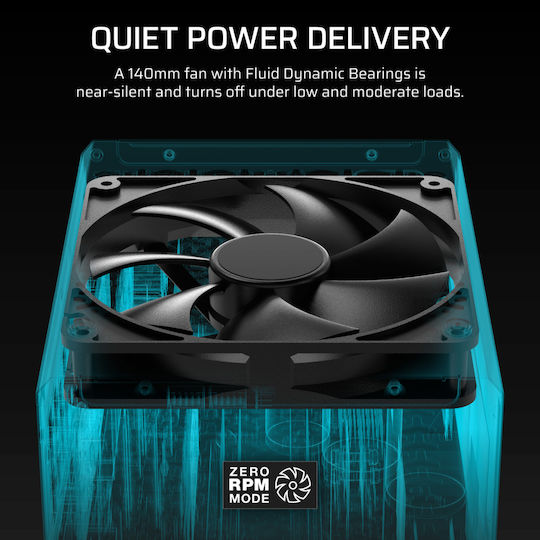 Corsair HX1500i Shift 1500W Черен Компютърно захранване Пълен модул Cybenetics Platinum