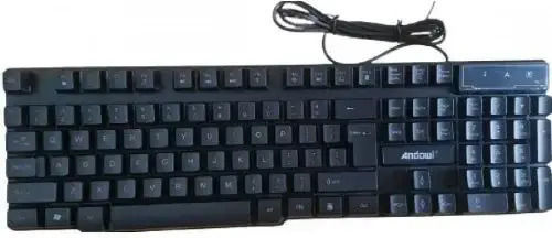 Andowl Q-JP004 4in1 Σετ Gaming Πληκτρολόγιο με RGB φωτισμό & Ποντίκι (Αγγλικό US)