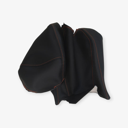Ktm Duke200 '13 Anti-Slip Seat Cover Orange Stitches
