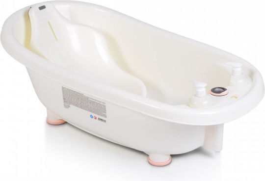 Cangaroo Baby Bath with Stand Bubble with Thermometer White