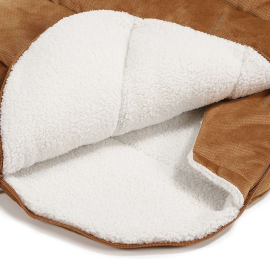 La Millou Aspen Baby Universal Brown Stroller Footmuff with Velvet Lining 85x50cm