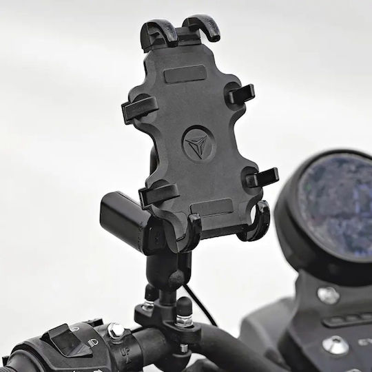 Motowolf Mdl2830 Βάση Κινητού Μοτοσυκλέτας με Ρυθμιζόμενο Βραχίονα για το Τιμόνι