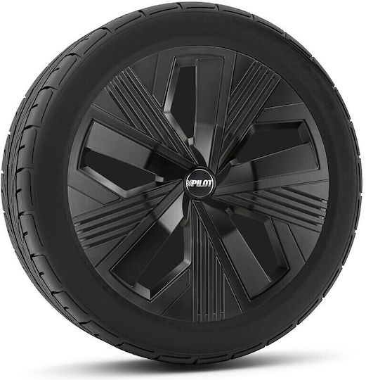 Lampa Car Hubcap Set 16" 4pcs Black