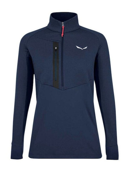 Vajolet Women's Fleece Blouse Navy Blue