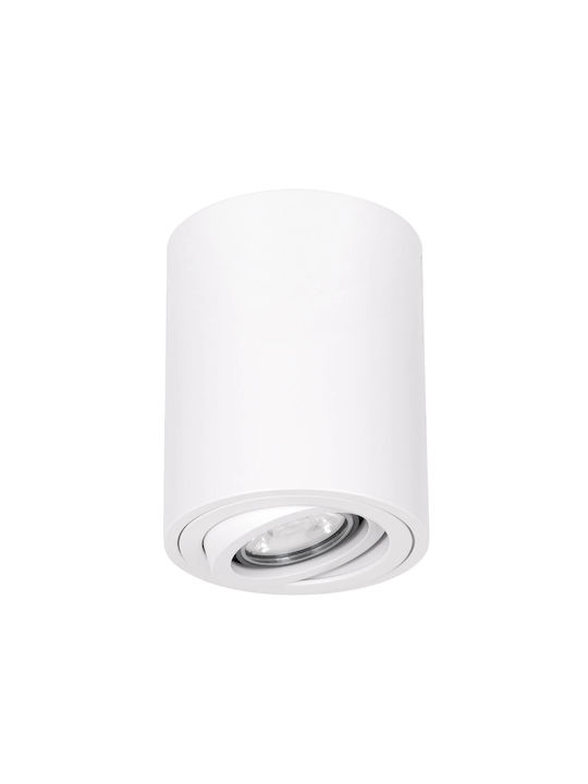 kelvo Akira Spot with Socket GU10 in White Color