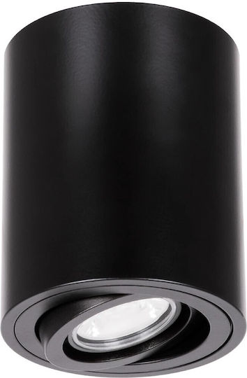 kelvo Akira Spot with Socket GU10 in Black Color