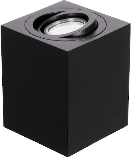 kelvo Akira Spot with Socket GU10 in Black Color