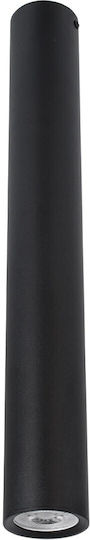kelvo Duct Spot with Socket GU10 in Black Color