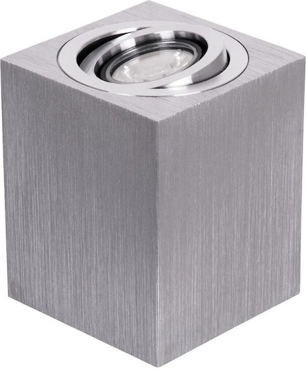 kelvo Akira Spot with Socket GU10 in Silver Color