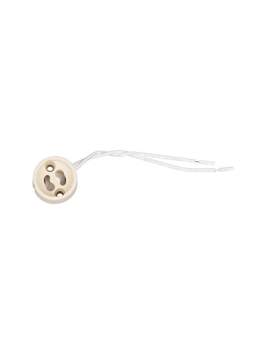 kelvo Akira Spot with Socket GU10 in White Color