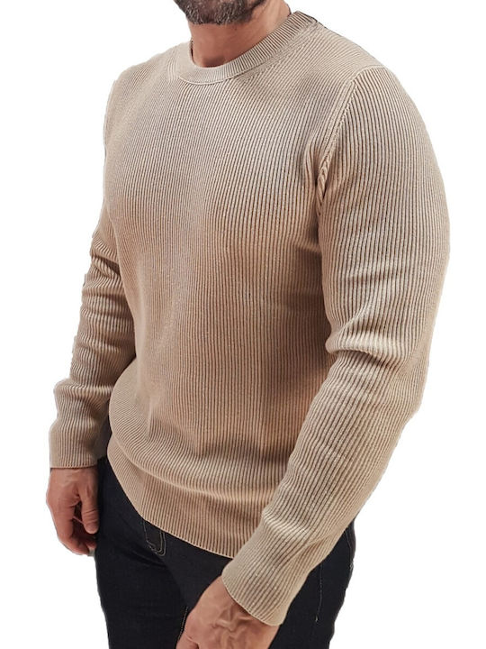 Jack & Jones Pulover Crockery Ecru