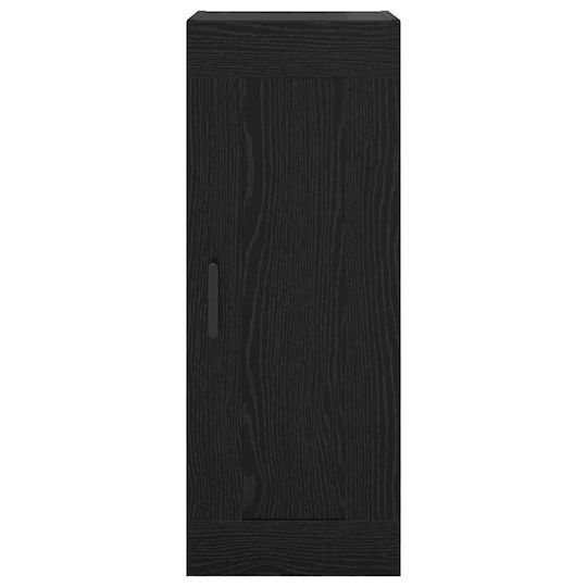 vidaXL Ντουλάπι Μπάνιου 34.5x34x90cm Μαύρο