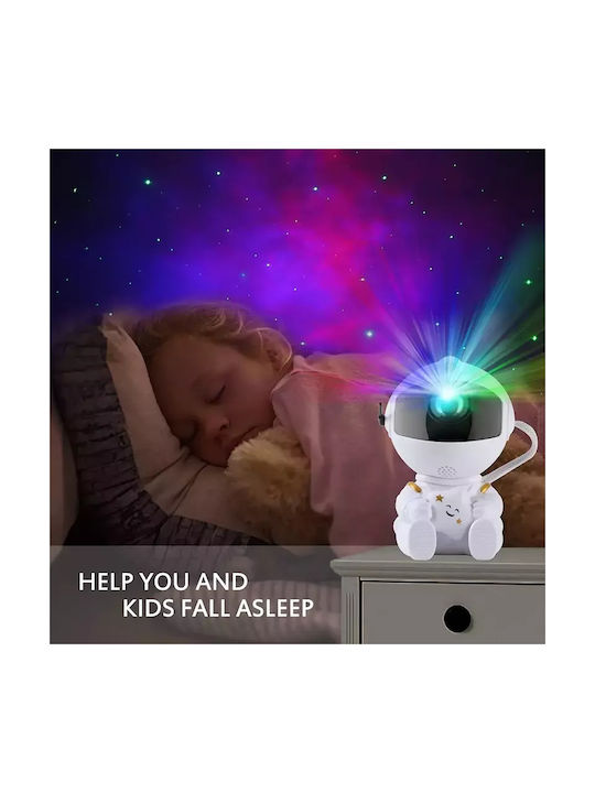 Pandaboo Lampă de proiecție pentru copii Alb