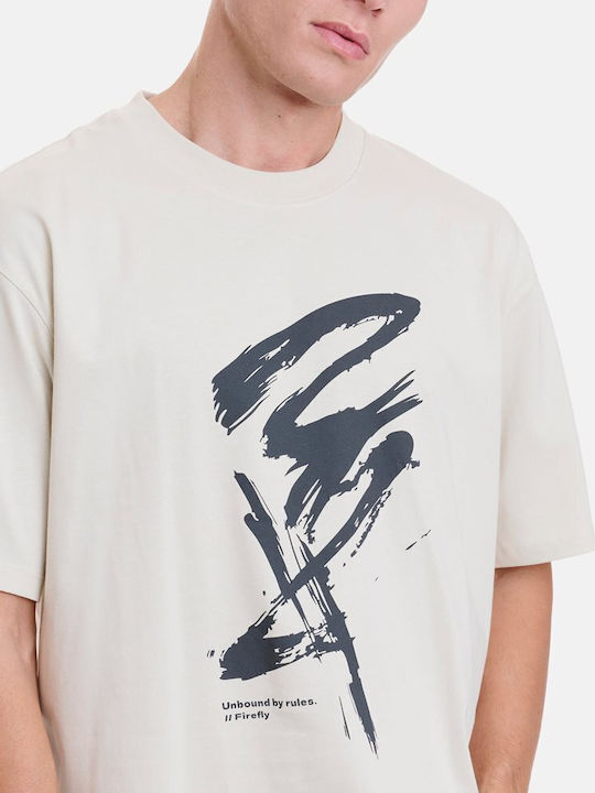 T-shirt Εκρού