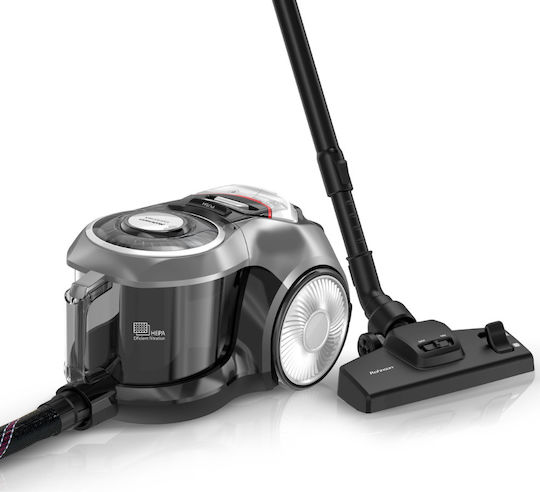 Rohnson R-1233 Staubsauger 800W Beutellos 4Es Gray