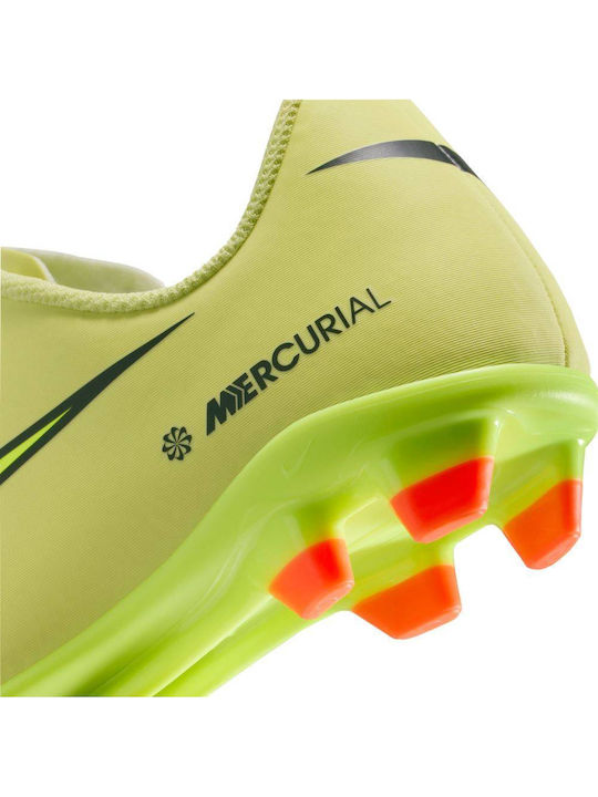 Jr Mercurial MG Kids Soccer Cleats Molded Green