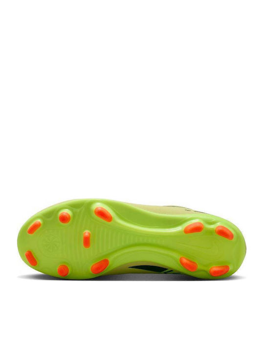 Jr Mercurial MG Kids Soccer Cleats Molded Green