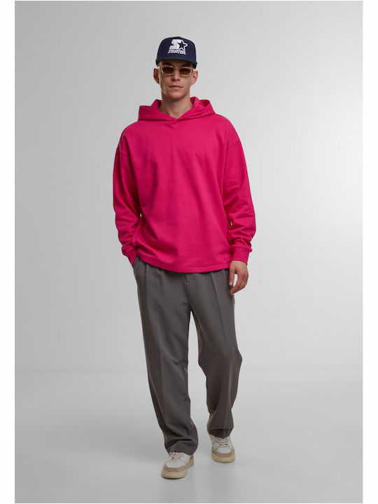 Sweatshirt with Hood Hibiskuspink
