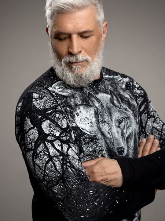 Long Sleeve Wolfs Blouse Long Sleeve Wolfs Blouse