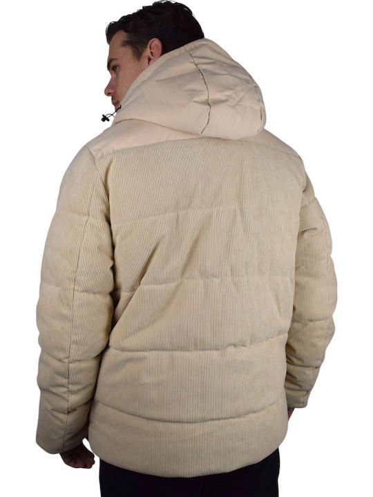 Jacket Puffer Beige