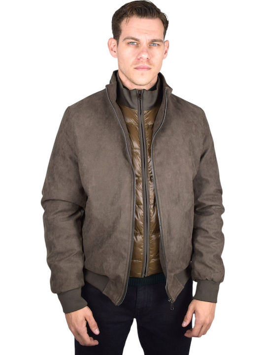 Winter Jacke Brown