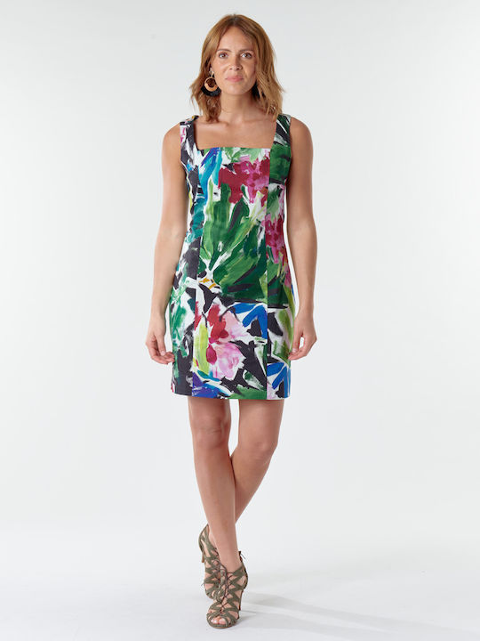 Honolulu Summer Mini Dress Floral