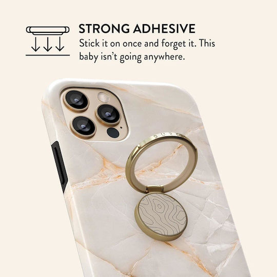 Burga Ring Holder Δαχτυλίδι Συγκράτησης Κινητού Βάση Στήριξης Gold Wild Terrain