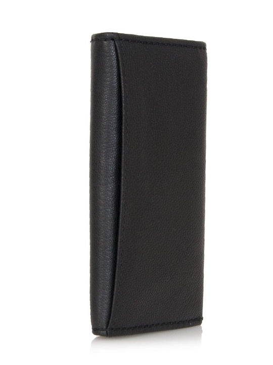 Leather Key Holder Aeronautica Military Am-237 Black