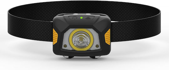 KAL Electronics Rechargeable Head Flash Light LED with Maximum Brightness 600lm