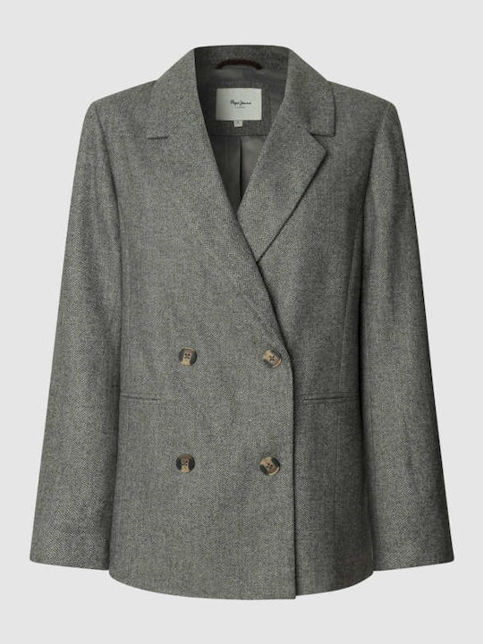 Pepe Jeans Damen Blazer Gray