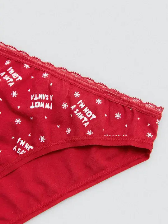 Women's Slip Red