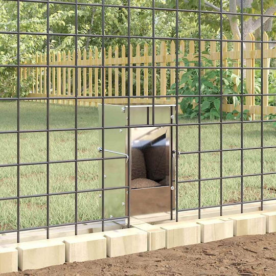 vidaXL Dog Feeder 12.5x12.5x25 cm