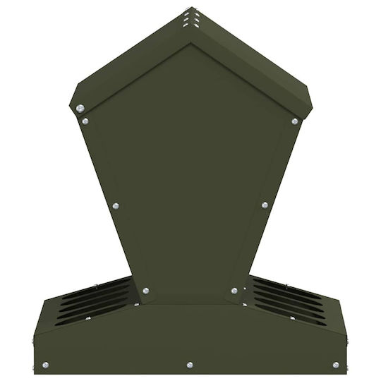 Ταΐστρα Κοτόπουλων Ελιά Πράσινη 40 X 40 X 45 Cm 874679 Πράσινο