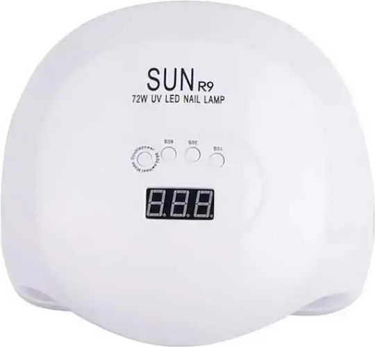 Professional Nail Polish Curing Lamp LED 72W White