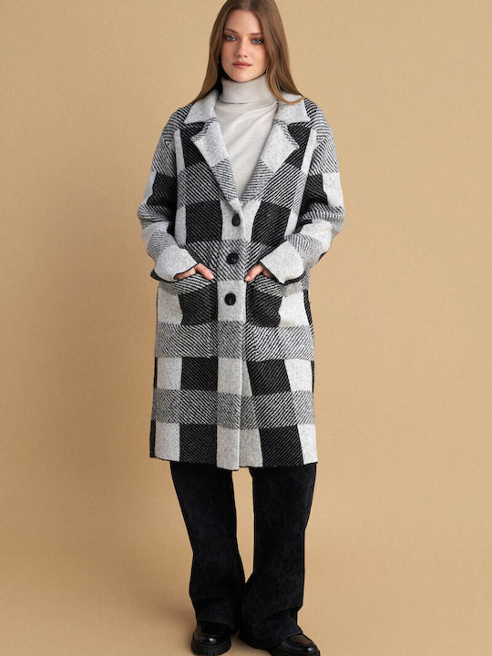 Jachetă de damă tricotată Grey