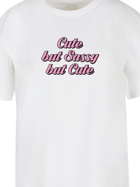 Miss Tee Tricou Alb
