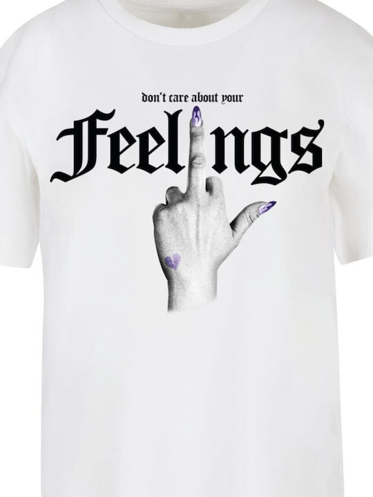 Miss Tee Tricou Alb