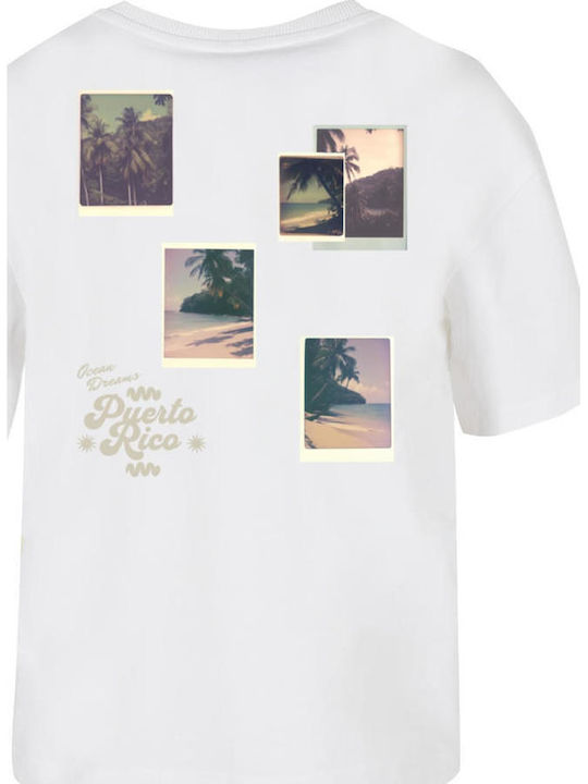 Miss Tee Tricou Alb