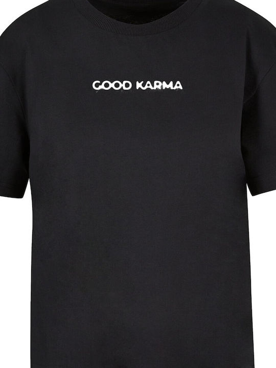 Karma Butterfly T-Shirt Schwarz