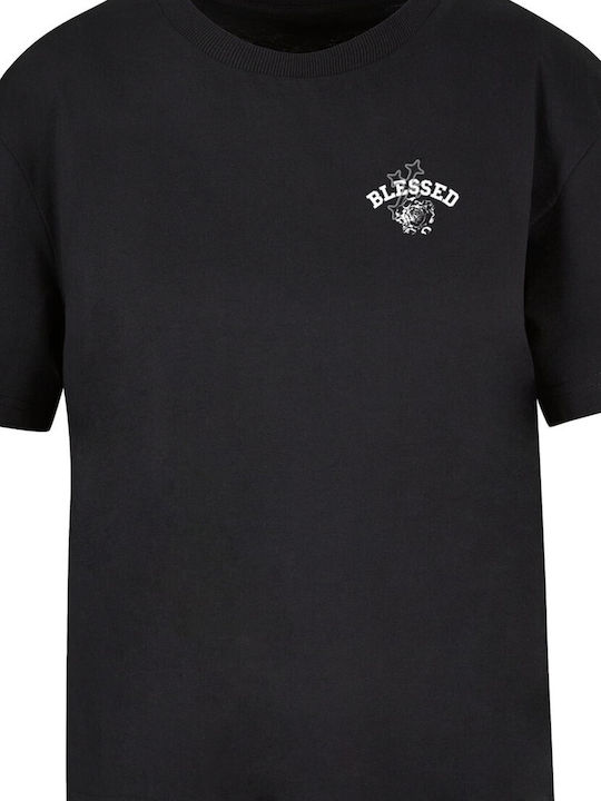 Gesegnete Rosen T-Shirt Schwarz